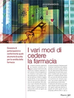 I vari modi di cedere la farmacia