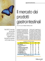 Il mercato dei prodotti gastrointestinali