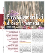 Preparazione dei fiori di Bach in farmacia