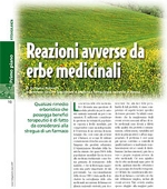 Reazioni avverse da erbe medicinali